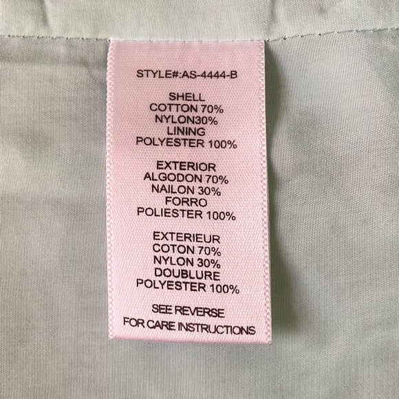 Women’s size small Aryn K mint green/sea green lace skirt with zipper and clasp - Picture 7 of 9